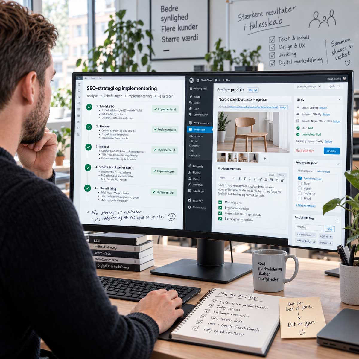Rådgive og implementere