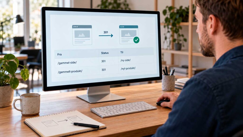 Teknisk seo og redirects